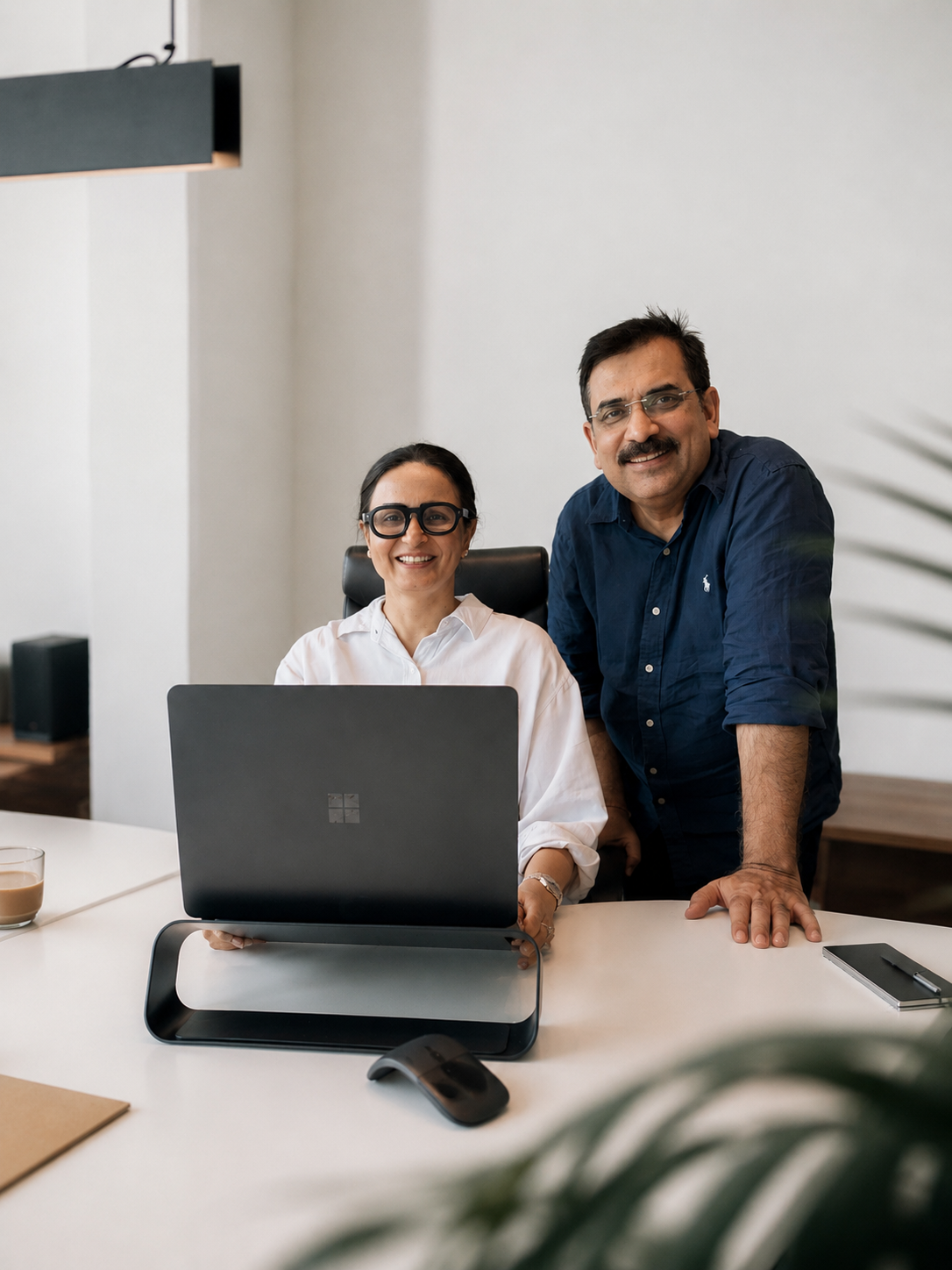 Ashish Mahajan and Rashmi Kohli, Co-Founders